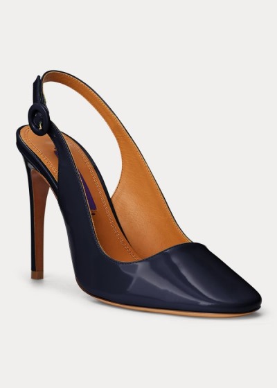 Ralph Lauren Emersyn Patent Pumps Dame Danmark (LTEWB5901)